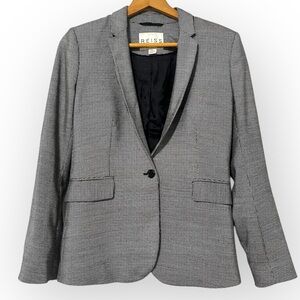 REISS NEELA CHECK JACKET ACADEMIA PREPPY COLLEGIATE BLAZER 6
